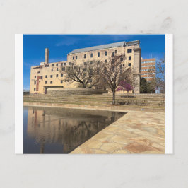 Cartão Postal Espelho d'água do Memorial Nacional de Oklahoma Ci