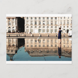 Cartão Postal Espelho de água em Bordéus