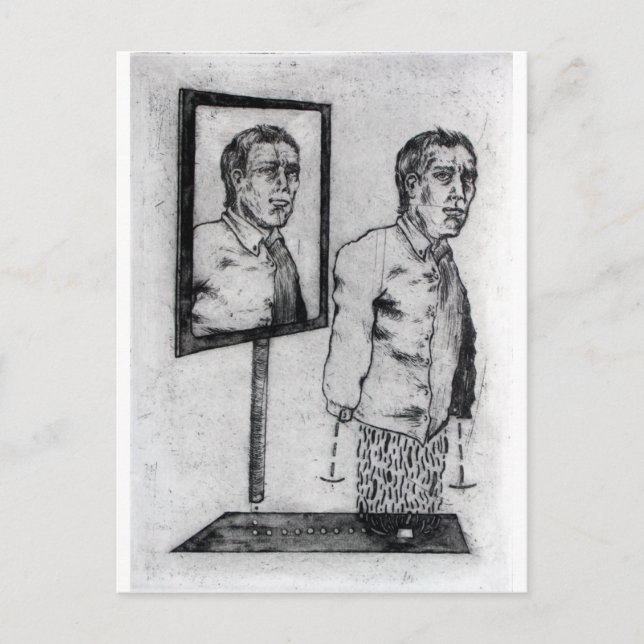 Cartão Postal Espelhos (Frente)