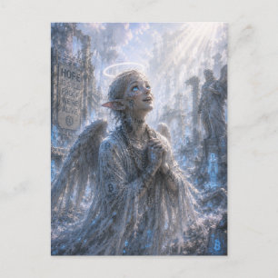 Cartão Postal Esperança / Anjo / Ruínas Celestiais