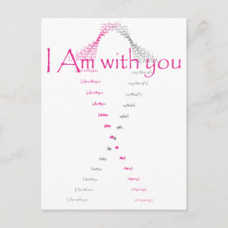 Cartão Postal Esperança de cura para o Cancer da Mama