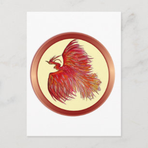 Cartão Postal Esperança sobre dor Phoenix