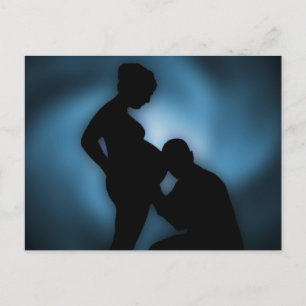Cartão Postal esperando bebê