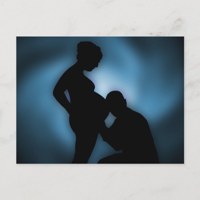 Cartão Postal esperando bebê (Frente)