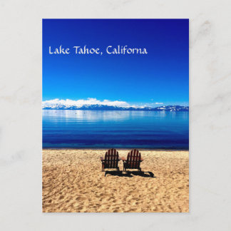 Cartão Postal Esperando pelo verão no lago Tahoe