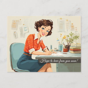 Cartão Postal Espero que você ouça em breve!