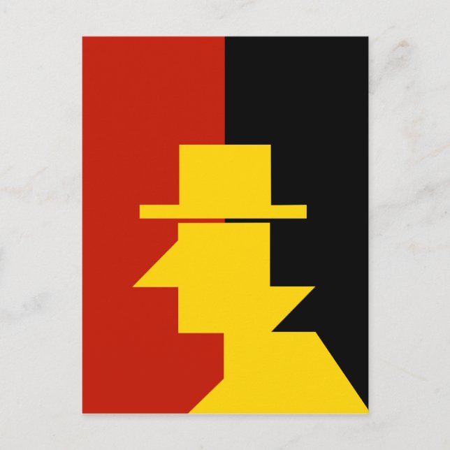 Cartão Postal Espião (Frente)