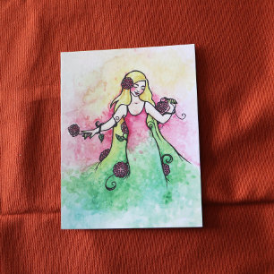 Cartão Postal Espingarda do polegar verde