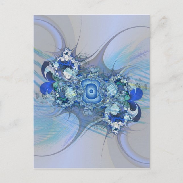 Cartão Postal Espinho azul (Frente)