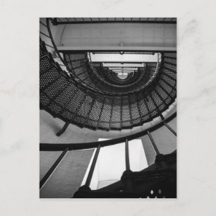 Cartão Postal Espiral nunca terminando