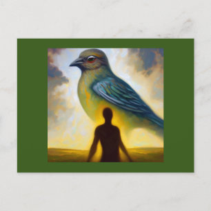 Cartão Postal Espírito Animal Meadowlark 2