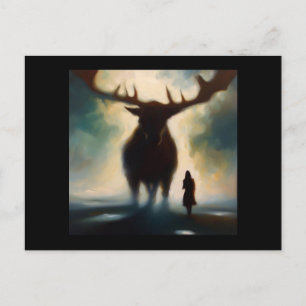 Cartão Postal Espírito Animal Moose 2