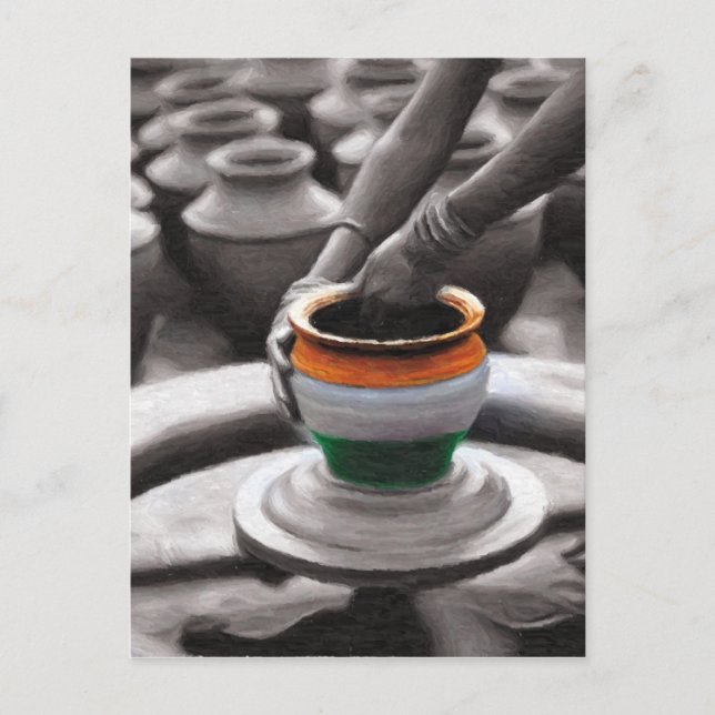 Cartão Postal Espírito da Índia (Frente)