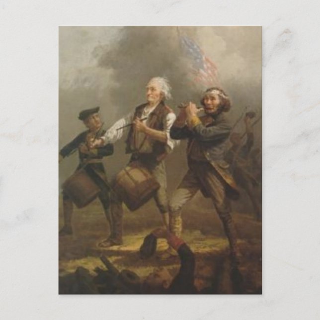 Cartão Postal Espírito de 76 (Frente)