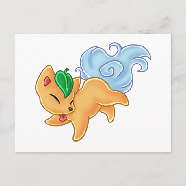Cartão Postal Espírito Fox (Frente)