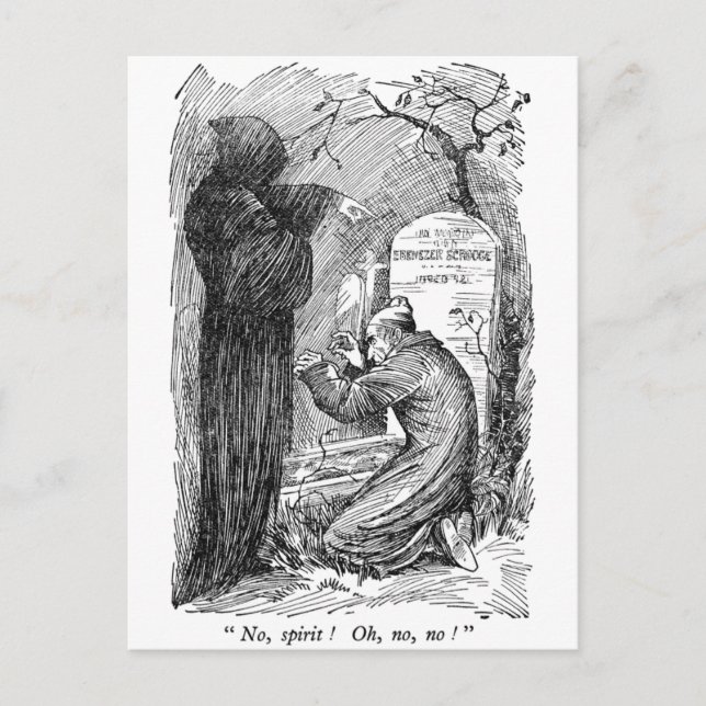 Cartão Postal Espírito Não! (com texto) (Frente)