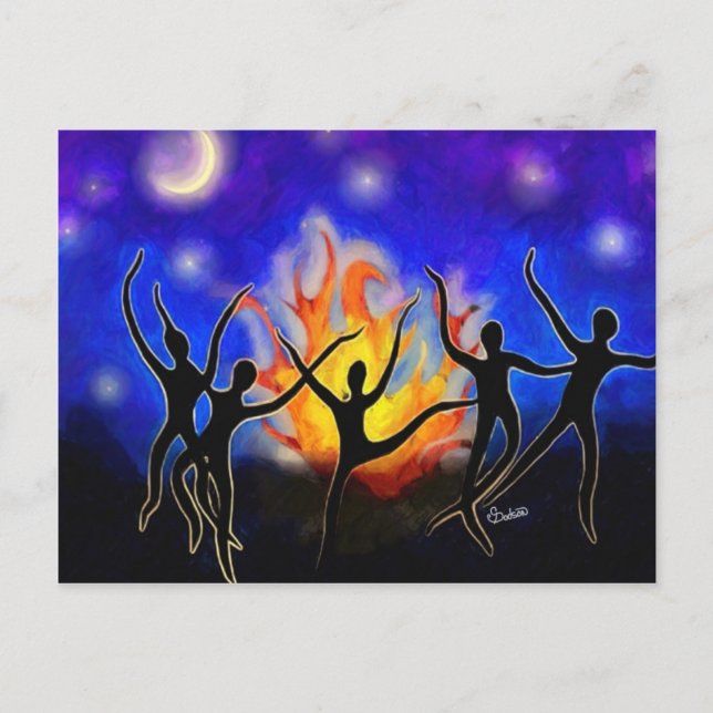 Cartão Postal Espíritos Altos (Frente)