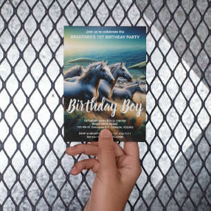 Cartão Postal Espíritos Velozes: Uma Manada Galopante