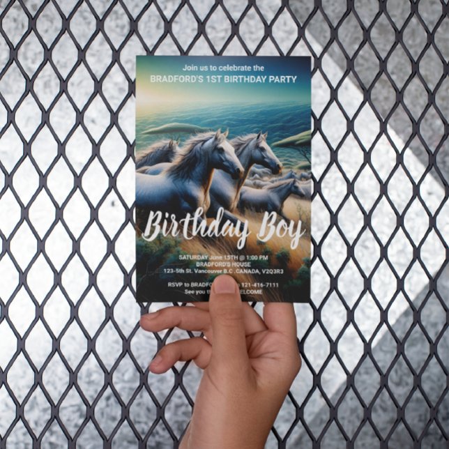 Cartão Postal Espíritos Velozes: Uma Manada Galopante (Criador carregado)