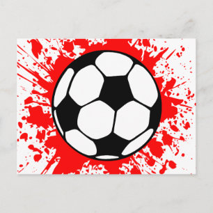 Cartão Postal esplendor de futebol.