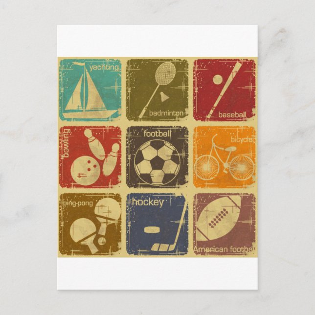 Cartão Postal Esportes (Frente)