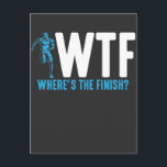 Cartão Postal Esportes de Cotação de Maratona e Funny Running<br><div class="desc">Camisetas engraçadas,  motivação para correr,  citações. Ofereça ideias para corredores,  seja correndo maratonas,  ultra,  trilhas,  seja um treinamento para seus primeiros 5 mil ou 10 mil!</div>