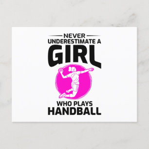Cartão Postal Esportes de handebol