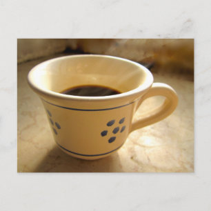 Cartão Postal Espresso Cup Postcard