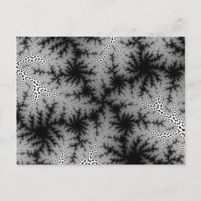 Cartão Postal Espuma Negra (Frente)