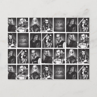 Cartão Postal Esquadrão Suicida | Padrão Anuário