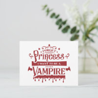 Esqueça a Princesa, Quero ser um Vampiro