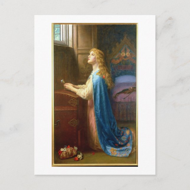 Cartão Postal 'Esqueça que não' (óleo na canvas) (Frente)