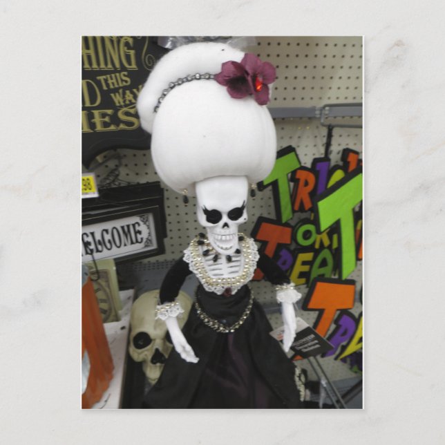 Cartão Postal Esqueleto da colmeia (Frente)