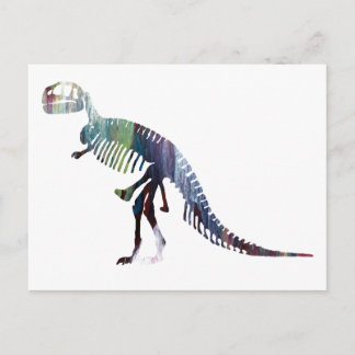 Cartão Postal Esqueleto de Tyrannosaurus