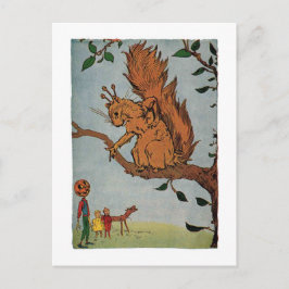 Cartão Postal Esquilo Gigante, Pequeno Feiticeiro de Oz