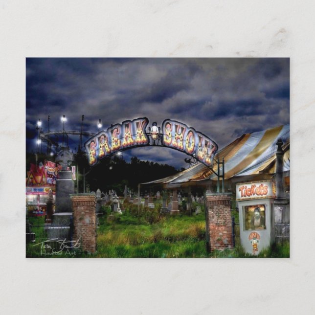 Cartão Postal esquisito (Frente)