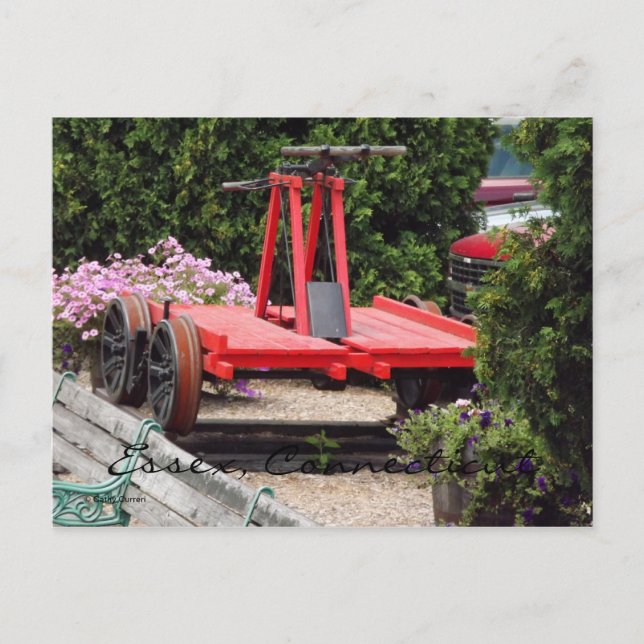 Cartão Postal Essex, Connecticut (Frente)