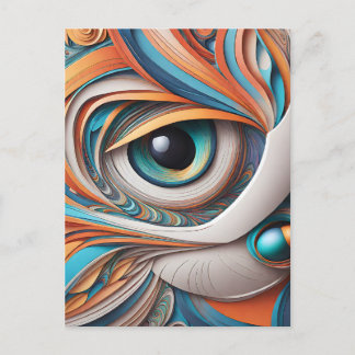 Cartão Postal Esta bela arte vetorial de gatos é o perfeito