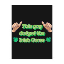 Esta Cara desprezou a maldição irlandesa