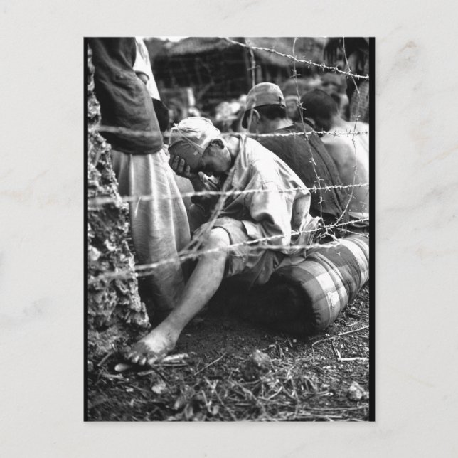 Cartão Postal Esta desconsolação da Imagem de prisioneiro de gue (Frente)