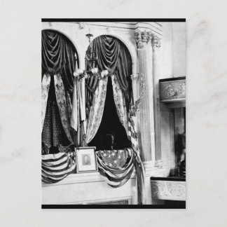 Cartão Postal Esta é a caixa privada no Teatro Ford, Lavando