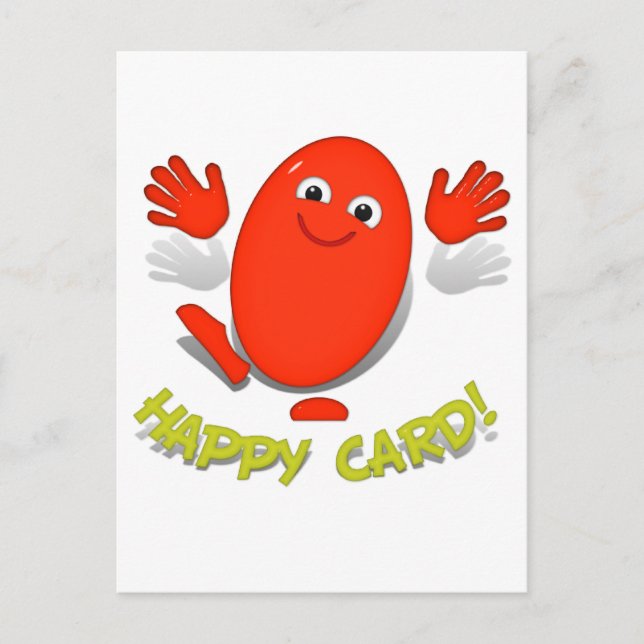 Cartão Postal Esta é a minha felicidade....... (Frente)