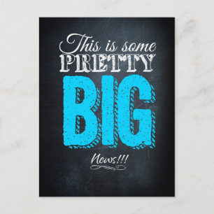 Cartão Postal Esta é uma notícia bem grande