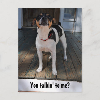 Cartão Postal Está falando comigo?