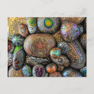 Cartão Postal Esta placa de Posto ROCKS!