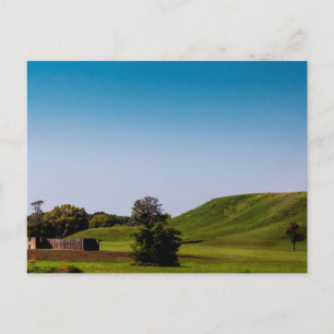 Cartão Postal Estacada e Monks Mound, Ilinois