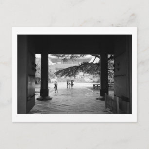 Cartão Postal Estação Chuvosa: Templo Zojoji, Tóquio