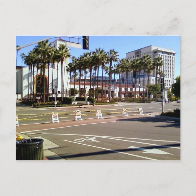 Cartão Postal Estação da União (Frente)