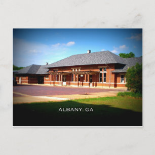 Cartão Postal ESTAÇÃO DA UNIÃO - Albânia, Geórgia