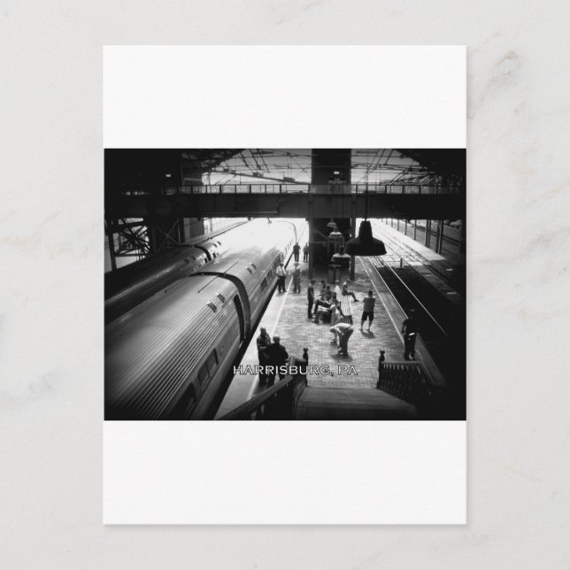 Cartão Postal ESTAÇÃO DA UNIÃO - Harrisburg, PA (Frente)
